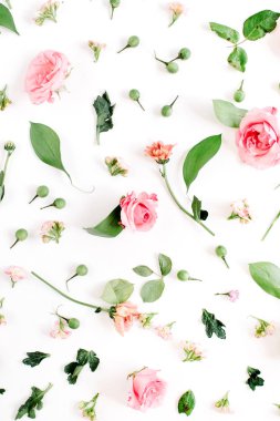 Çiçek desenli çiçek yaptı