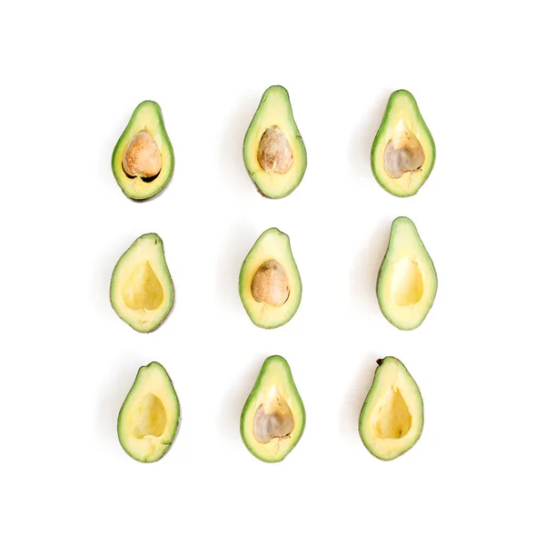 Geschnittene rohe Avocado — Stockfoto