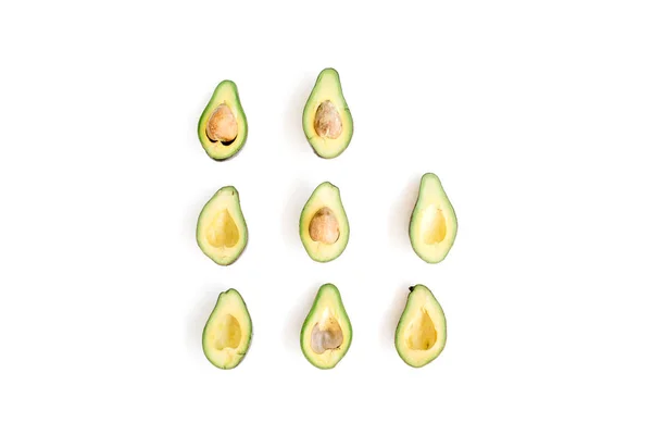 Geschnittene rohe Avocado — Stockfoto