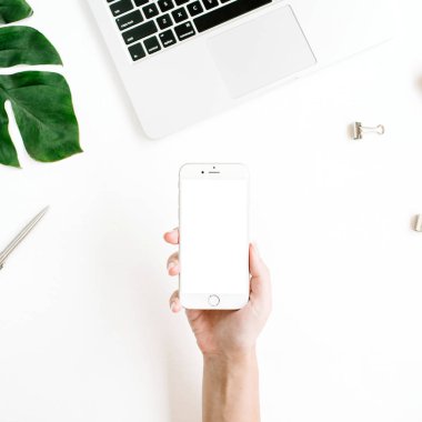 boş kopyalama alanı ekranı ile Smartphone