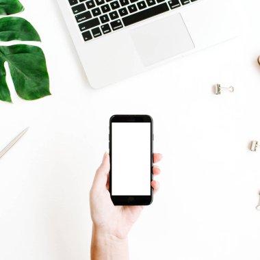 boş kopyalama alanı ekranı ile Smartphone