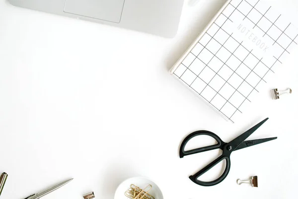 Office workspace with laptop — Stock Photo, Image