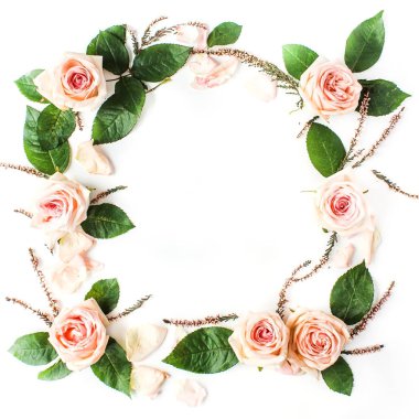 Pembe Gül çerçeve yaptı 