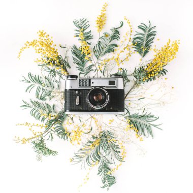 Retro Vintage fotoğraf makinesi