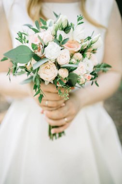 Güzellik düğün buketi