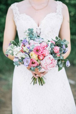Güzellik düğün buketi