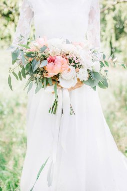 Güzellik düğün buketi