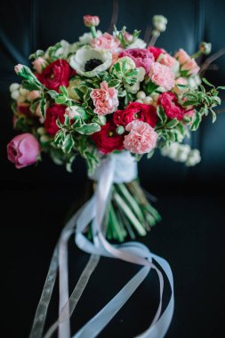Güzellik düğün buketi