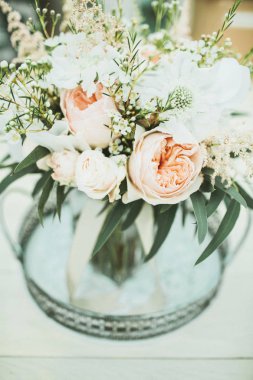 Güzellik düğün buketi