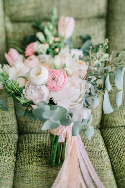 Krása svatební kytice — Stock fotografie