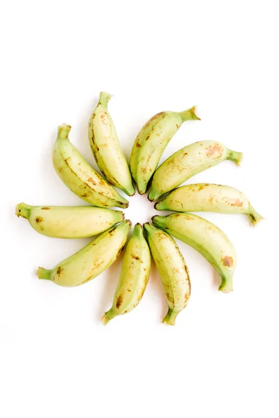 Пучок бананів ізольований — стокове фото