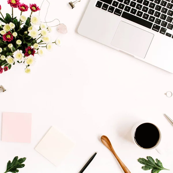 Mesa de escritório em casa mesa — Fotografia de Stock