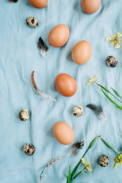 Huevos de Pascua beige —  Fotos de Stock