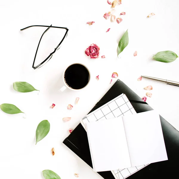 Mesa de escritório em casa mesa — Fotografia de Stock