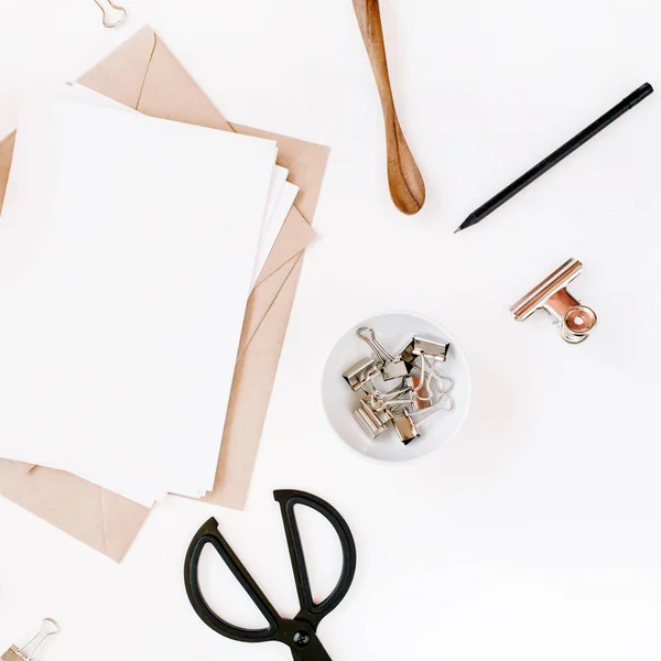 Mesa de escritório mesa — Fotografia de Stock