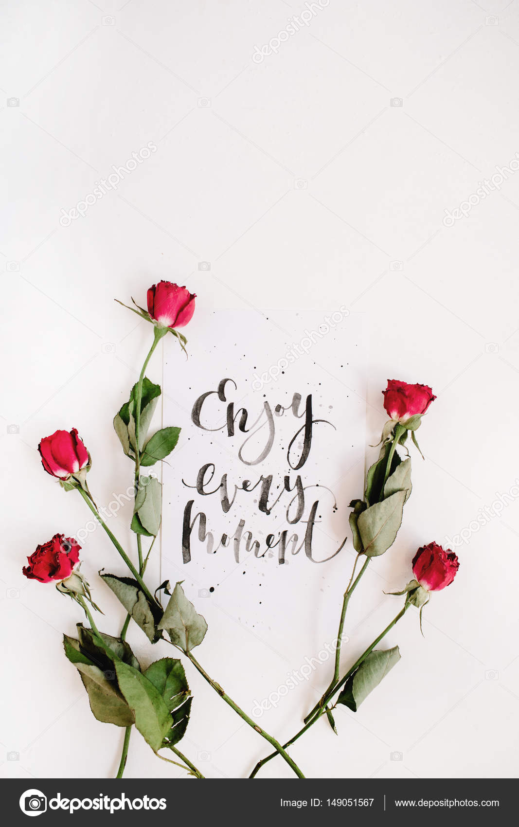 Quote Enjoy Every Moment — Stock Photo © maximleshkovich #149051567