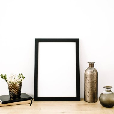modaya uygun malzeme ile fotoğraf çerçevesi  