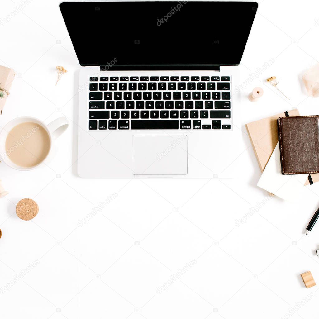 Blogger or freelancer workspace