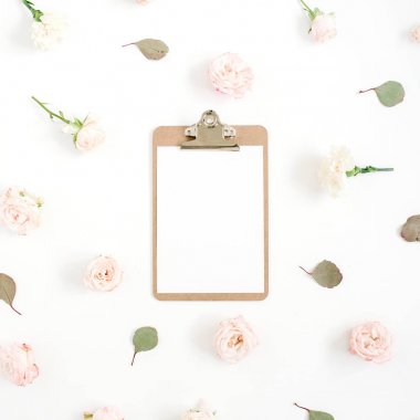 Pano ile çerçeve çiçek