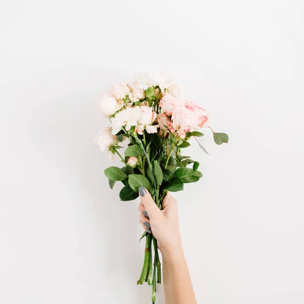 Ramo en la mano de las niñas — Foto de Stock