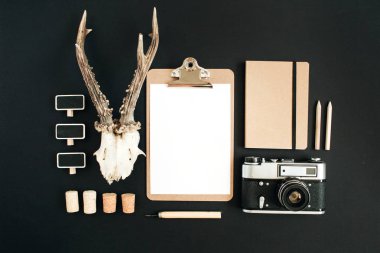 hipster fotoğrafçı kavramı