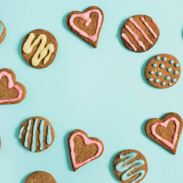 Renkli el yapımı kurabiye