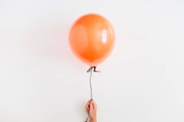 Turuncu halloween balon