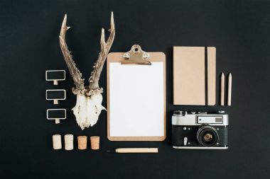 hipster fotoğrafçı kavramı