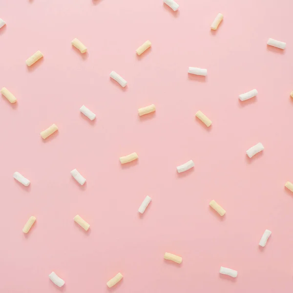 Kleurrijke Marshmallow patroon — Stockfoto