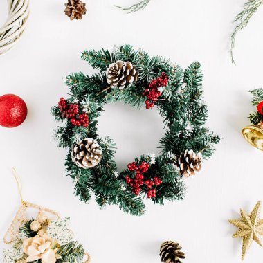 Tatil çelenk çerçeve