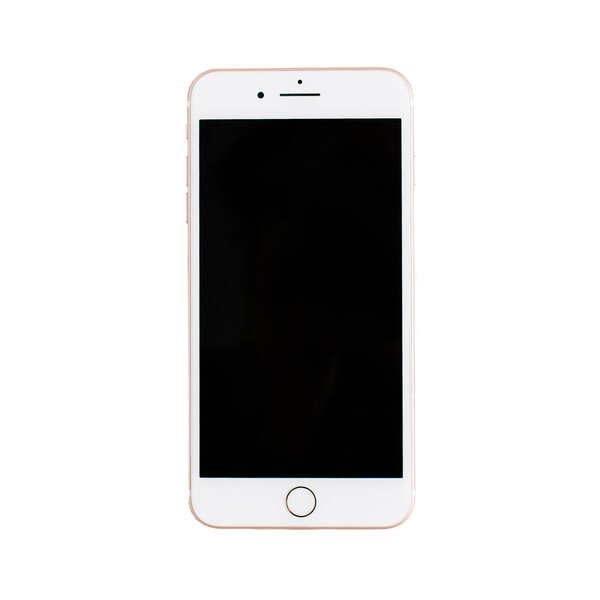 Смартфон с чистым экраном изолирован на белом. Плоская ложа с копировальным пространством
.