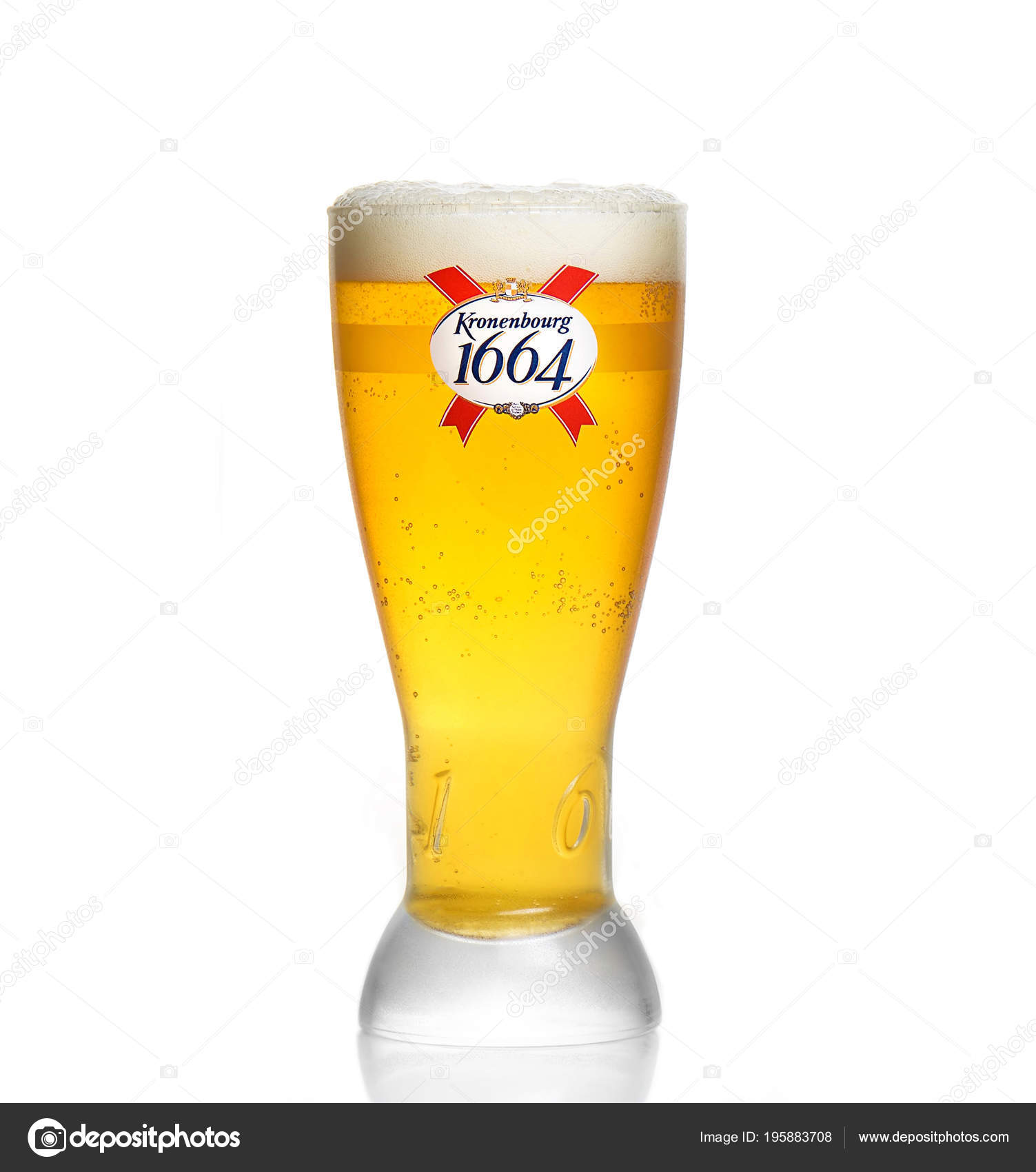 Kronenbourg 1664 Pint Glass Beer