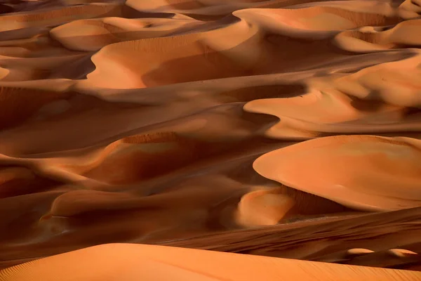 Arte del desierto en el desierto de Liwa, Abu Dhabi —  Fotos de Stock