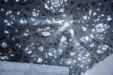 Abu Dhabi, Birleşik Arap Emirlikleri, 30-Kasım-2017: Louvre Abu Dhabi, Abu Dabi yeni bir dönüm noktası