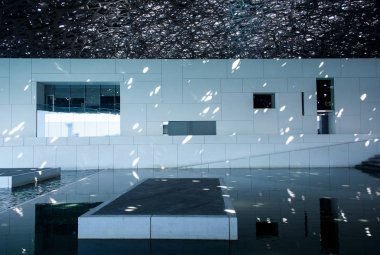 Abu Dhabi, Birleşik Arap Emirlikleri, 30-Kasım-2017: Louvre Abu Dhabi, Abu Dabi yeni bir dönüm noktası.