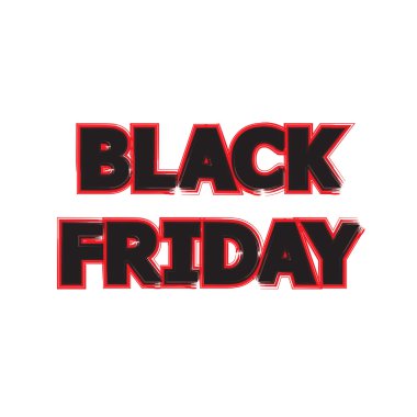 Black Friday satış afiş arka plan. Vektör