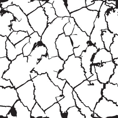 Zemin. Crackle. Mermer dikişsiz desen. Vektör