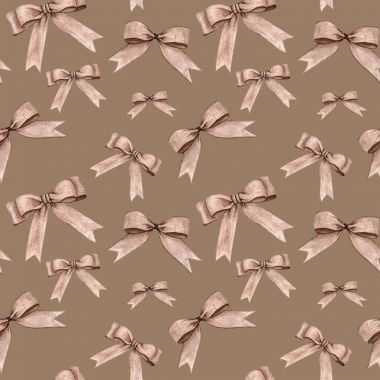 Sulu Boya Noel seamless modeli.