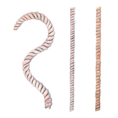 Deniz ip tasarımı ve dekorasyonu için. Deniz düğüm ip yaptım.