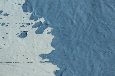 Eski grunge fiberglas dokusu maviye boyanmış, grunge retro vintage doku arkaplanı, eski grunge dokusu