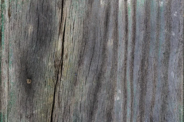 緑の塗料の痕跡を持つ木製の板 塗料の痕跡を持つ古いラフ木製のパターン 木のテクスチャの背景 — ストック写真