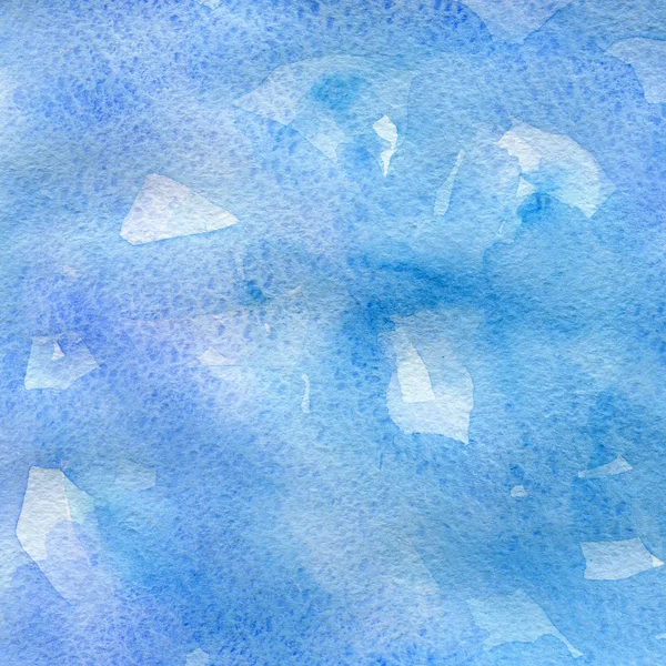 Textura aquarela mármore transparente cor azul. aquarela fundo abstrato . — Fotografia de Stock