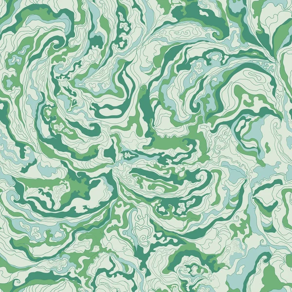 Візерунок з текстурою зображення диму ніжні сині і зелені відтінки — стоковий вектор