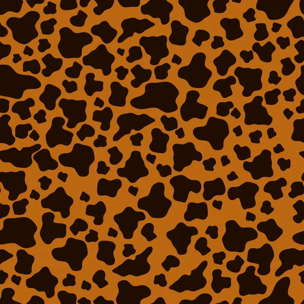 Illustrazione vettoriale. Un'immagine della consistenza delle pelli degli animali, ghepardo. Macchie scure su uno sfondo chiaro — Vettoriale Stock