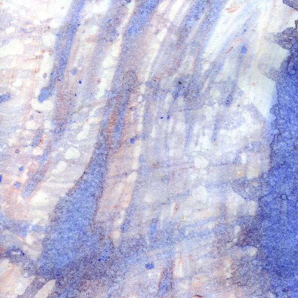 Watercolor Illustration Marble Texture Blue Marble — Stock Photo, Image