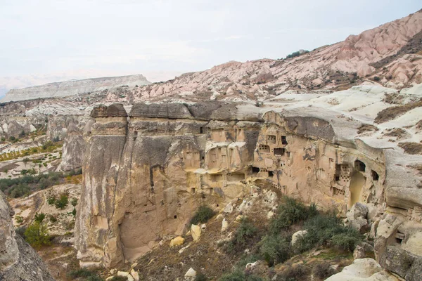 Τουρίστας Βουνά Cappadocia — Φωτογραφία Αρχείου