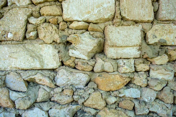 Foto de parede de pedra antiga textura fundo — Fotografia de Stock