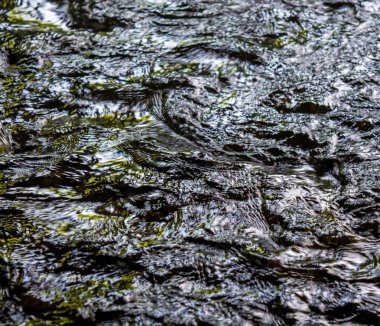 Fotoğraf ve doku karanlık su akışı