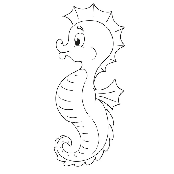 Seahorse cartoon Vector Art Stock Images | Depositphotos