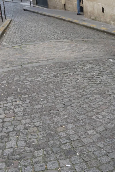 Resti del bastione romano di Parigi in Rue de la Colombe — Foto Stock